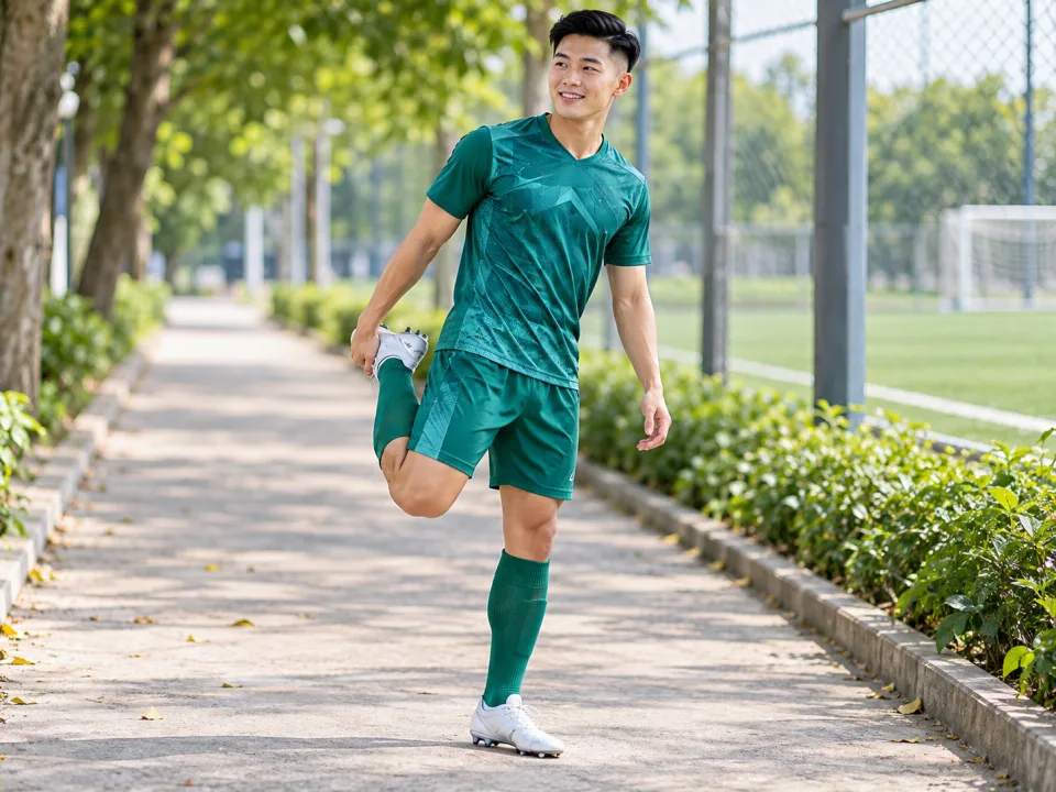 Bộ Bóng Đá Aero Xanh Emerald Đội Nhóm