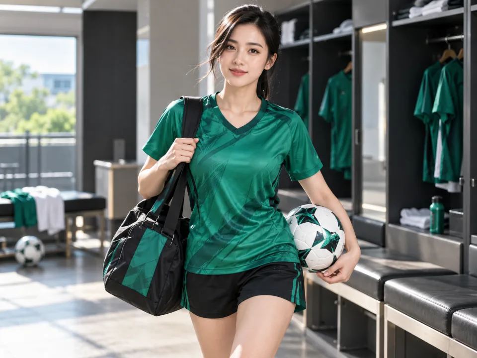 Phụ Kiện Bóng Đá Edge Xanh Emerald Phong Trào