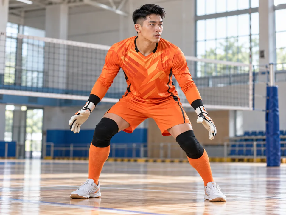 Áo Thủ Môn Vertex Cam Năng Động Thi Đấu