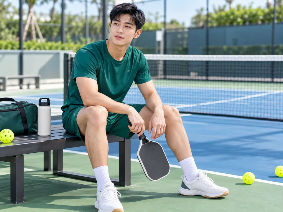 Quần Áo Thể Thao Ưu Đãi Pulse Xanh Emerald Nam
