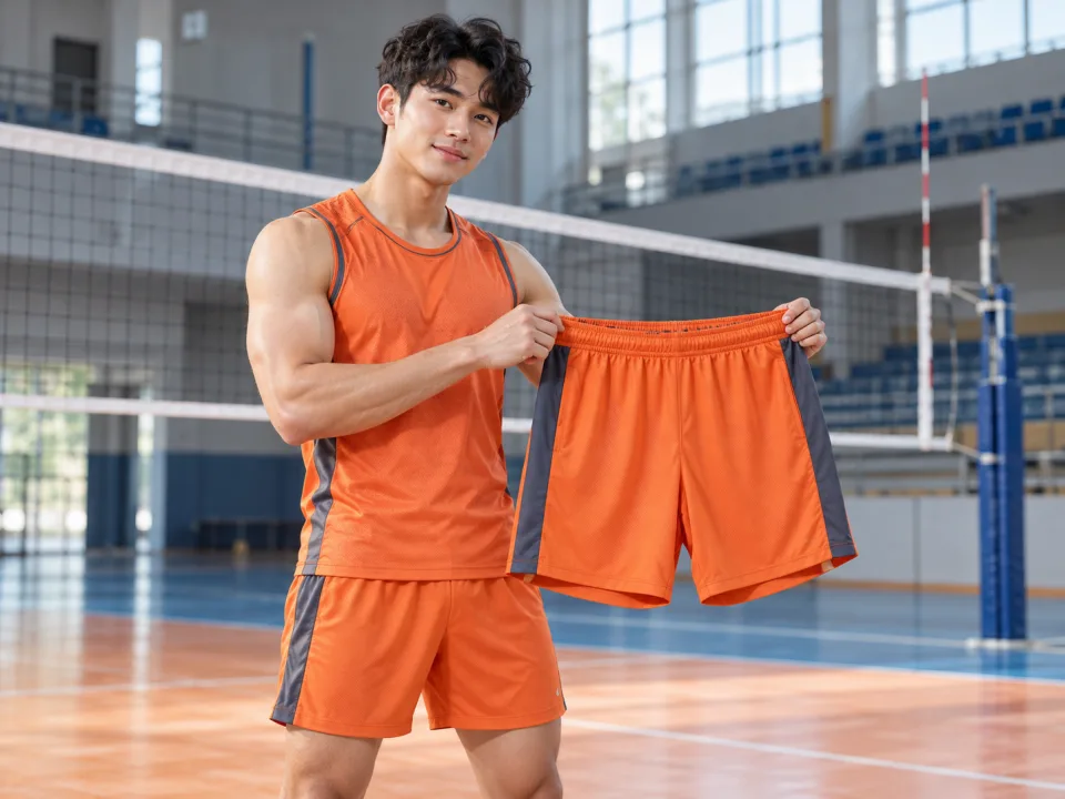 Quần Short Thể Thao Ưu Đãi Vertex Cam Năng Động Nam