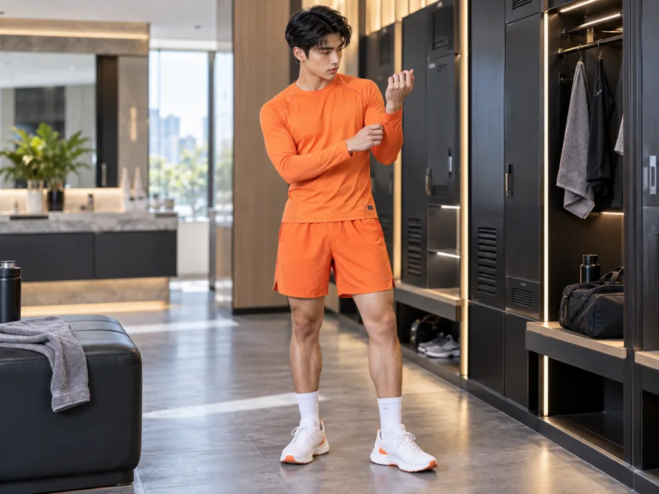 Quần Short Thể Thao Ưu Đãi Edge Cam Năng Động Nam