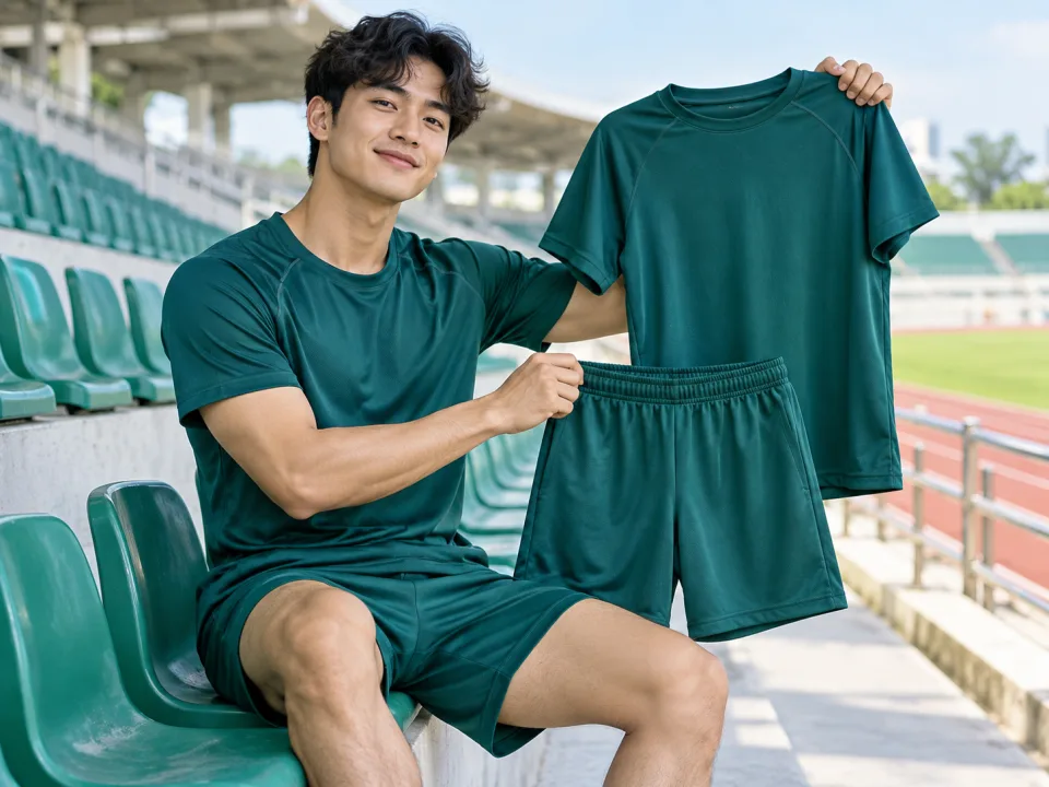 Quần Áo Thể Thao Ưu Đãi Core Xanh Emerald Đội Nhóm