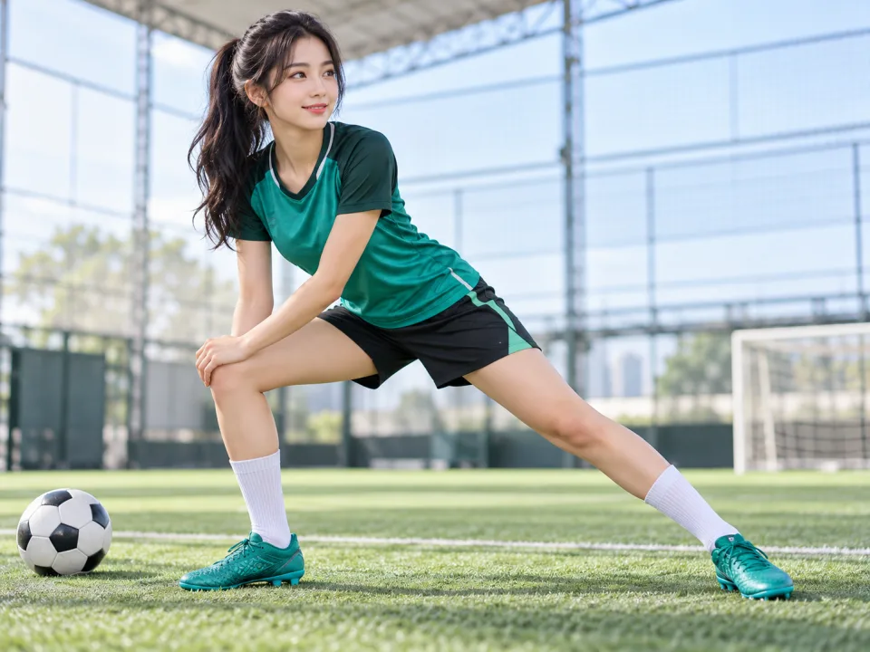 Giày Bóng Đá Ưu Đãi Motion Xanh Emerald Phong Trào