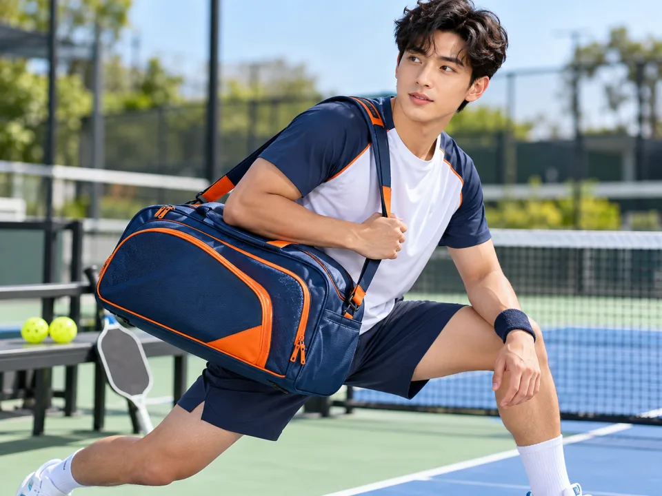 Túi Pickleball Pulse Xanh Phối Cam Nam
