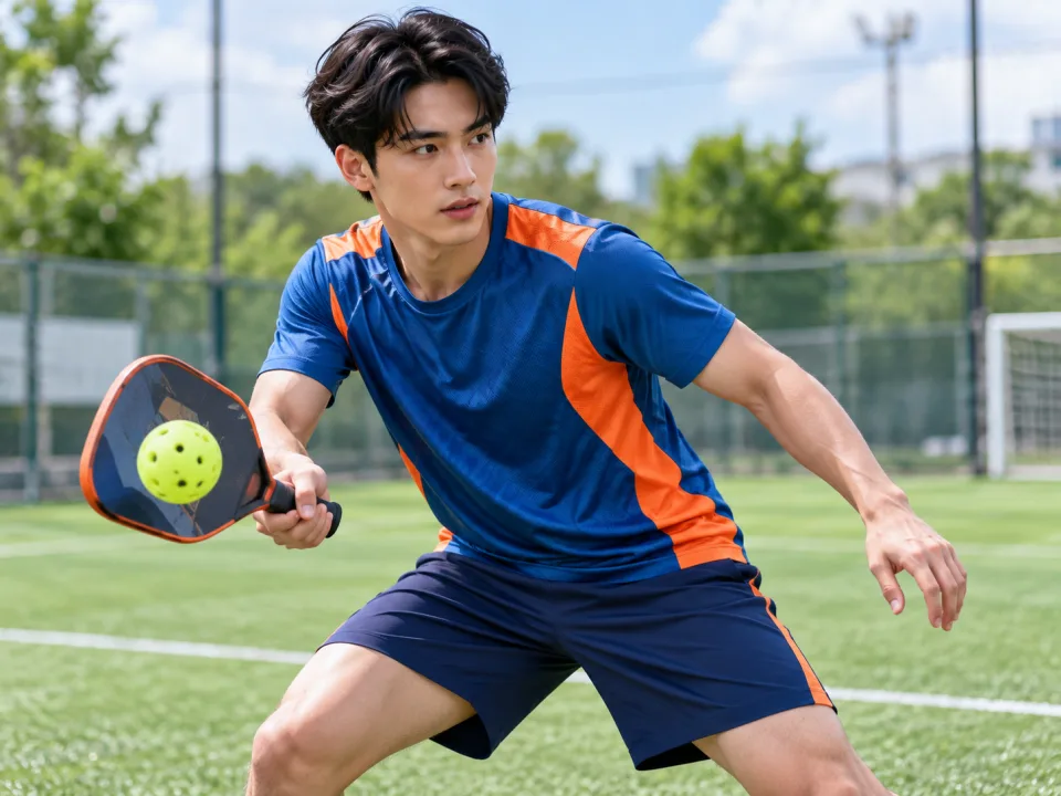 Bóng Pickleball Prime Xanh Phối Cam Đội Nhóm