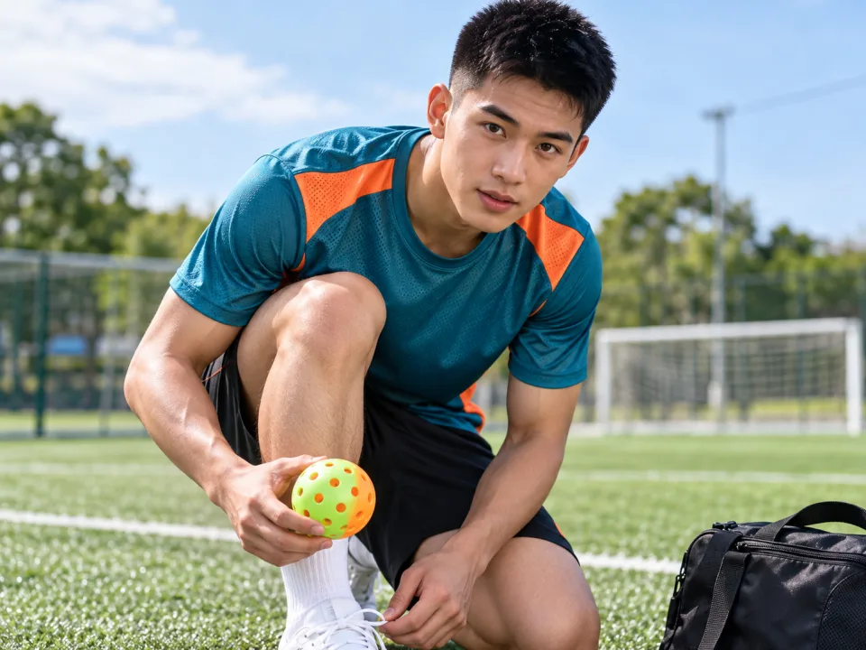 Bóng Pickleball Prime Xanh Phối Cam Phong Trào