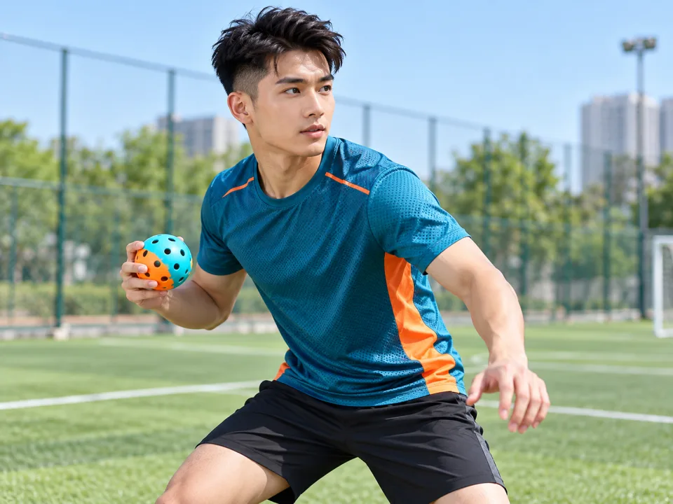 Bóng Pickleball Prime Xanh Phối Cam Thi Đấu