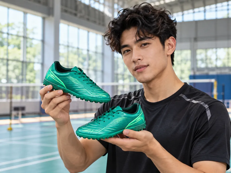 Giày Bóng Đá Trẻ Em Storm Xanh Emerald Nam