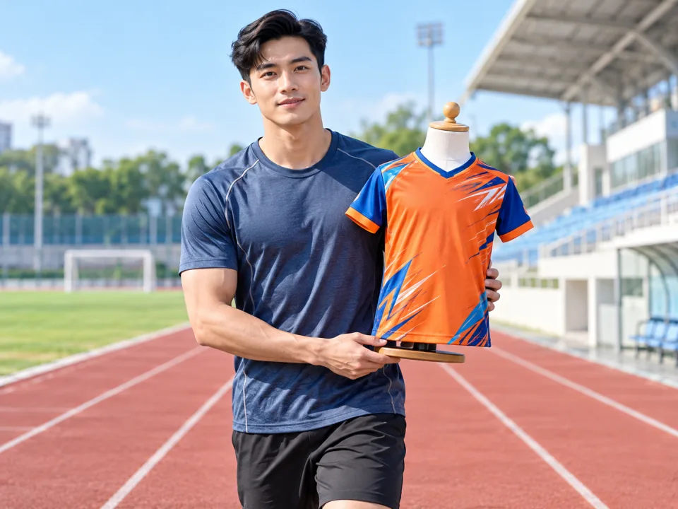 Áo Câu Lạc Bộ Trẻ Em Flow Cam Phối Xanh Nam