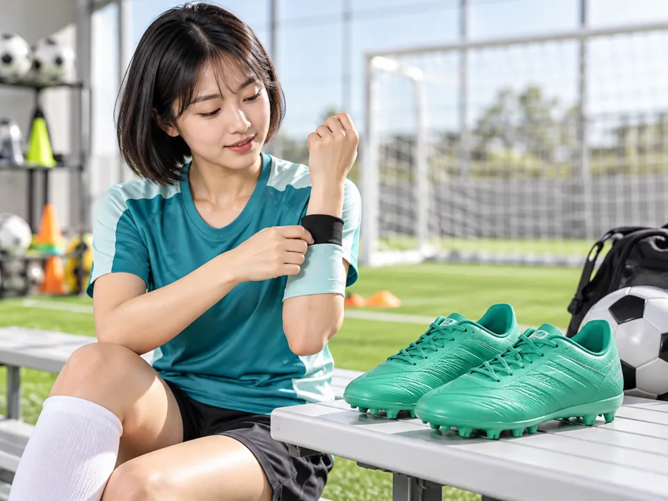 Giày Bóng Đá Trẻ Em Motion Xanh Emerald Nữ