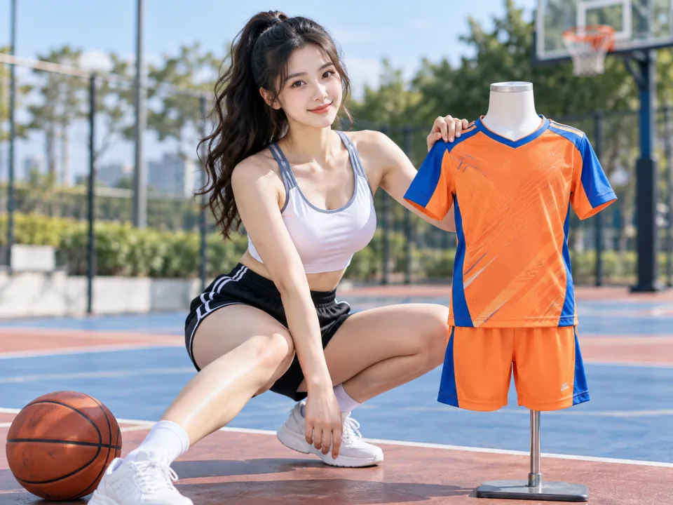 Bộ Bóng Đá Trẻ Em Nova Cam Phối Xanh Thi Đấu